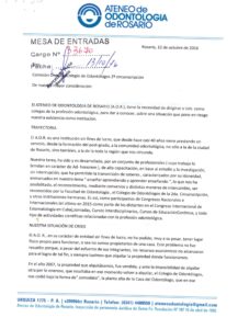 Nota Ateneo frente