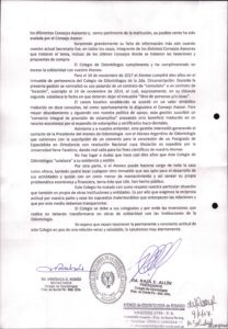Nota respuesta al ATENEO reverso